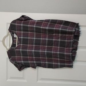 Plaid Top 12/24
